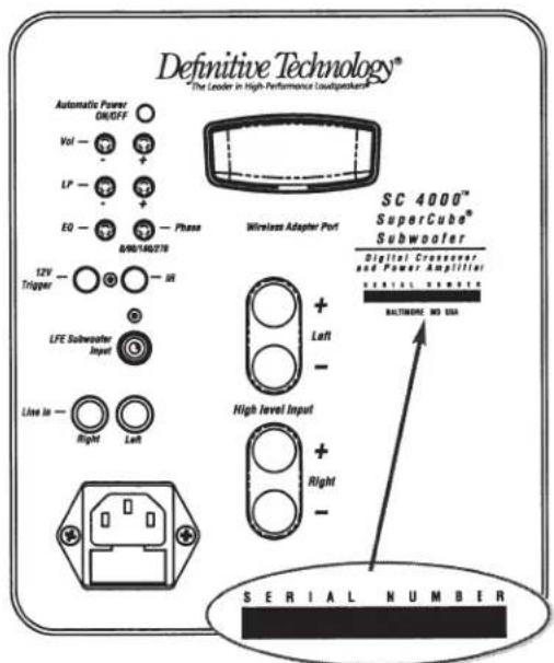 DEFINITIVE TECHNOLOGY SuperCube SC 6000 - 5