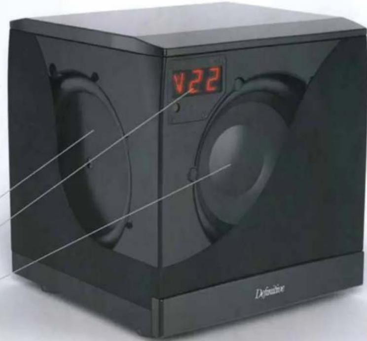 DEFINITIVE TECHNOLOGY SuperCube SC 6000 - SC4000 - 1
