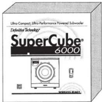 DEFINITIVE TECHNOLOGY SuperCube SC 6000 - 4