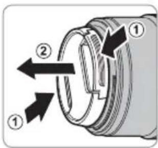FUJIFILM Fujinon XF 80mm F2.8 R LM OIS WR Macro - Retrait des bouchons - 1