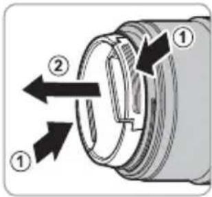 FUJIFILM Fujinon XF 80mm F2.8 R LM OIS WR Macro - De doppen verwijderen - 1