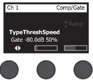 BOSE T4S ToneMatch - 使用压缩器/门限功能 Comp/Gate - 1