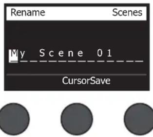 BOSE T4S ToneMatch - Para guardar una escena: - 3