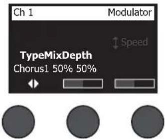 BOSE T4S ToneMatch - 使用調變效果 - 1