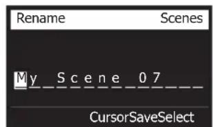 BOSE T4S ToneMatch - To save a Shared Scene: - 5