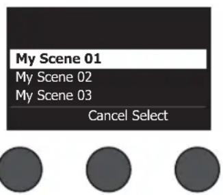 BOSE T4S ToneMatch - Pour enregistrer une configuration : - 2
