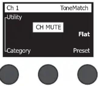 BOSE T4S ToneMatch - Een kanaal dempen - 1