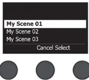 BOSE T4S ToneMatch - So wird eine Szene gespeichert: - 2