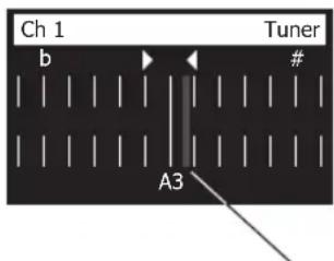 BOSE T4S ToneMatch - De tuner gebruiken - 1