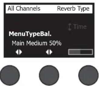 BOSE T4S ToneMatch - Selecting a Reverb Type - 1