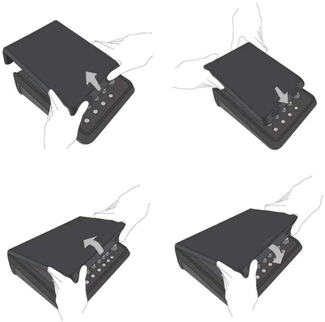 BOSE T4S ToneMatch - Per installare la cover: - 1