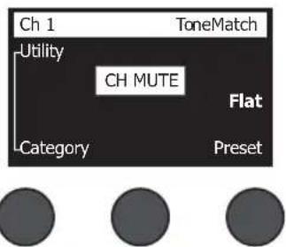 BOSE T4S ToneMatch - 使音軌靜音 - 1