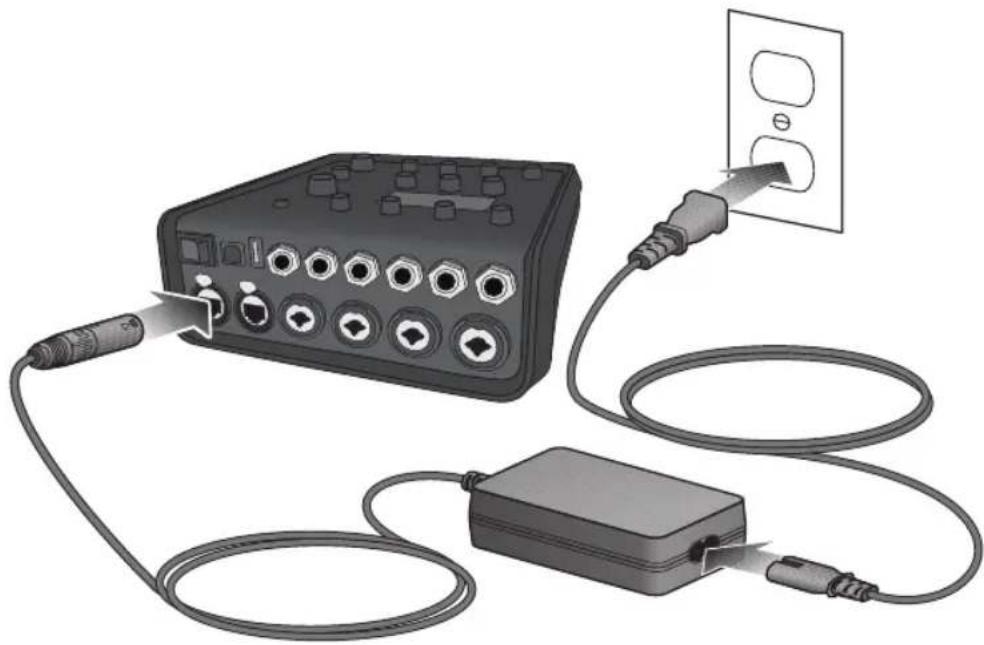 BOSE T4S ToneMatch - ToneMatch® Netzteil anschließen - 1
