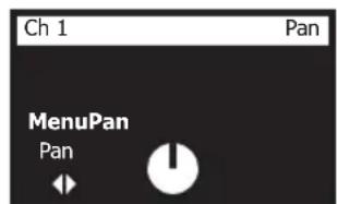 BOSE T4S ToneMatch - Pan/Auxの機能を使う - 1