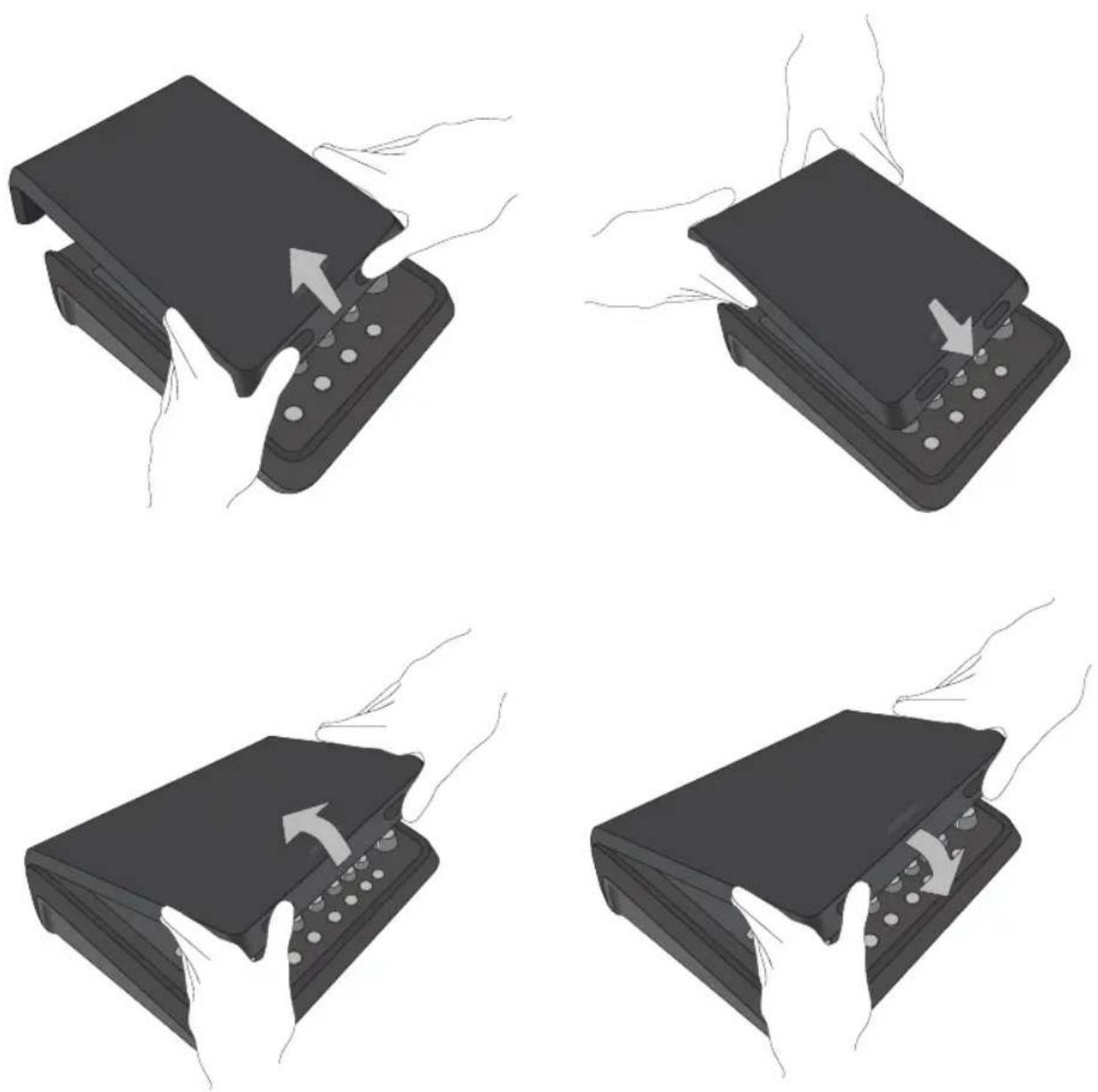 BOSE T4S ToneMatch - To attach the cover: - 1