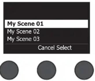 BOSE T4S ToneMatch - 儲存場景： - 2