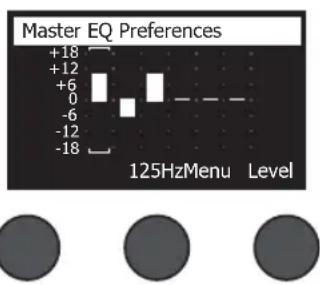 BOSE T4S ToneMatch - Utilisation des utilitaires du menu Prefs - 7