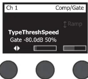 BOSE T4S ToneMatch - Compressor/gate-functies gebruiken - 1
