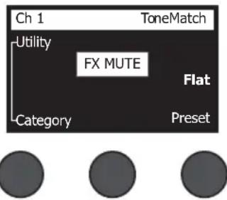 BOSE T4S ToneMatch - Kanaleffekte stummschalten - 1