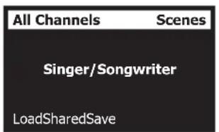BOSE T4S ToneMatch - Loading and Saving Scenes - 1