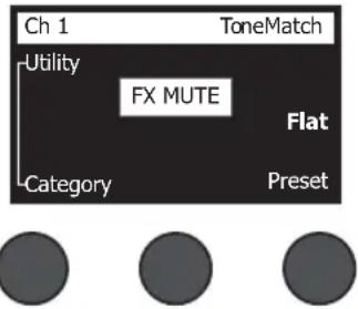 BOSE T4S ToneMatch - Effecten bij kanalen dempen - 1