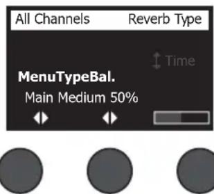 BOSE T4S ToneMatch - Een type reverb selecteren - 1
