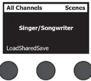 BOSE T4S ToneMatch - So wird eine Szene gespeichert: - 1