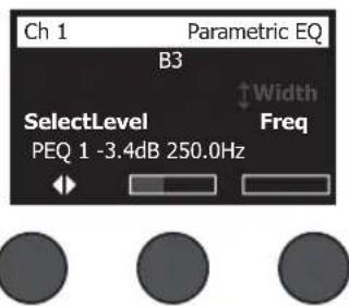 BOSE T4S ToneMatch - 調整 Para EQ - 1