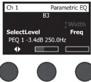 BOSE T4S ToneMatch - Para EQ instellen - 1