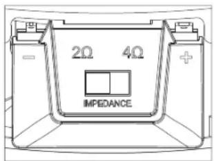 INFINITY Reference 1200S - DE IMPEDANTIE INSTELLEN - 1