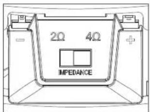 INFINITY Reference 1200S - 连接低音炮设置阻抗 - 2