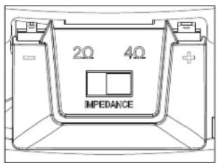 INFINITY Reference 1200S - SETTING THE IMPEDANCE - 2