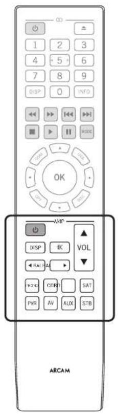 ARCAM SA10 - Telecommande - 1