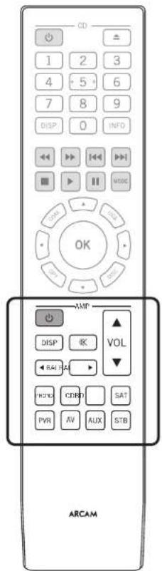 ARCAM SA10 - Remote Control - 1