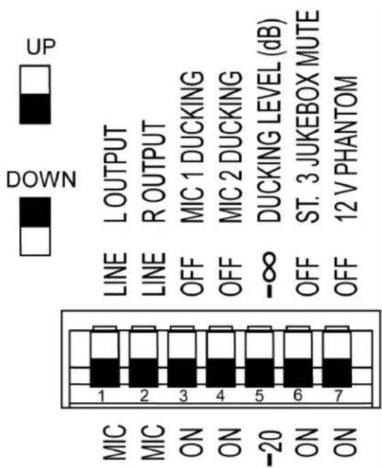 SHURE SCM262 - Micro-interrupteurs - 1
