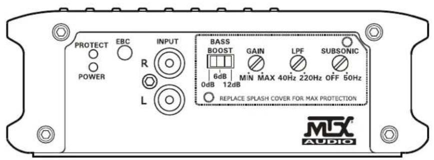 MTX Audio Thunder Marine WET500.1 - NOTES: - 2