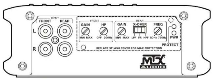 MTX Audio Thunder Marine WET500.1 - NOTES: - 3