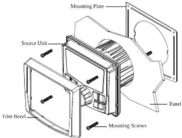 Rockford Fosgate Punch PMX0R - Mounting (Using Mounting Plate) - 1