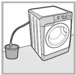 INDESIT PWC 7168 W (EU) - Luukkuoven manuaalinen avaaminen - 1