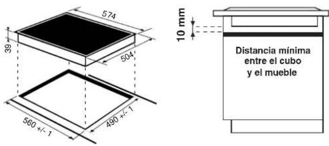 INDESIT HK 64 (IX)1 - Instalación - 1