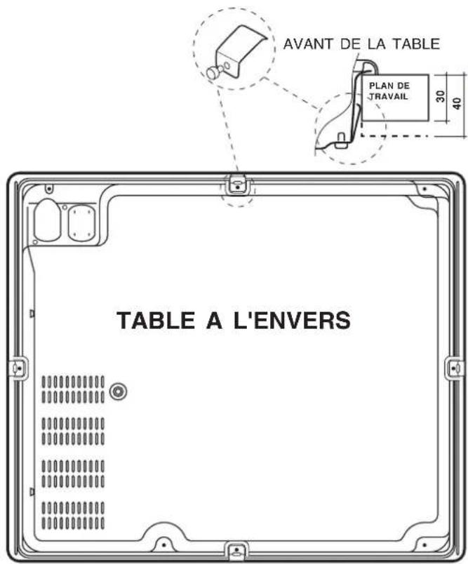 INDESIT HK 64 (IX)1 - Il est impératif de laisser ces vis accessibles. - 1