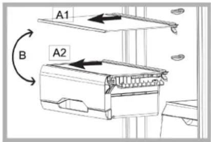 INDESIT LI8 FF2 X.1 - Pojemnik FLEXI USE BOX\* - 1