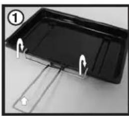 INDESIT I6VV2A(X) - Using the grill pan kit - 1
