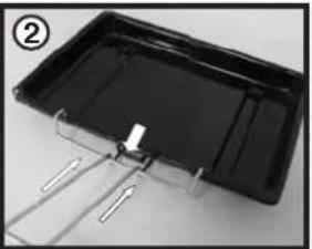 INDESIT I6VV2A(X) - Using the grill pan kit - 2