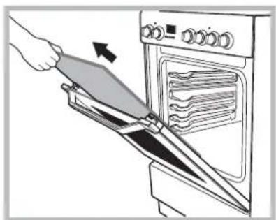 INDESIT I6VV2A(X) - Desmontaje y montaje de la puerta del horno: - 5