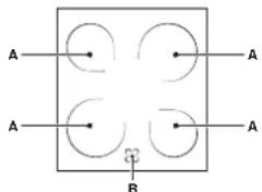 INDESIT I6VV2A(X) - Cooking zones - 1