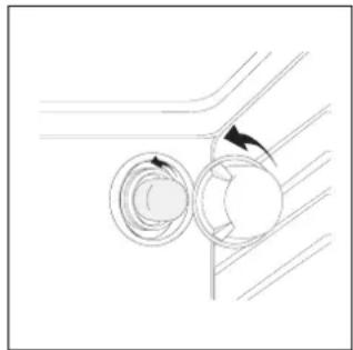 INDESIT HGM 30 K.C IX - Lampenwechsel im Backofenraum - 1