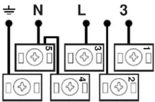 INDESIT HGM 30 K.C IX - Fitting on a Power Supply Cable - 2