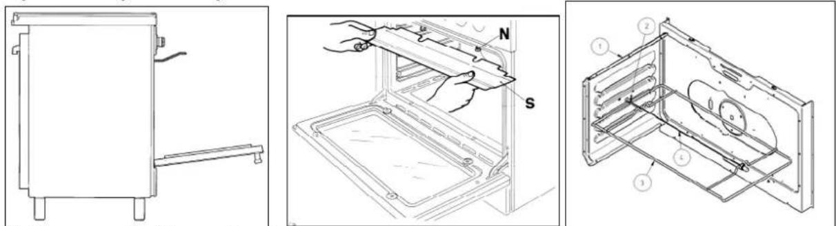 LA GERMANIA AM8 5C 71 D X13 - Nettoyage interieur du four - 30