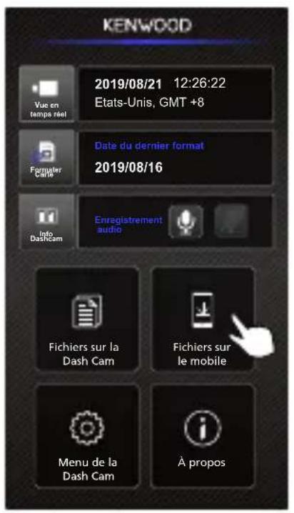 KENWOOD DRVA700W - Fichiers sur le mobile. 3. Sélectionnez la réserve.2. Appuyez sur le bouton Mode Editor. - 1